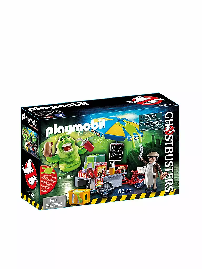 PLAYMOBIL Ghostbusters Slimer mit Hot Dog Stand 9222 keine Farbe